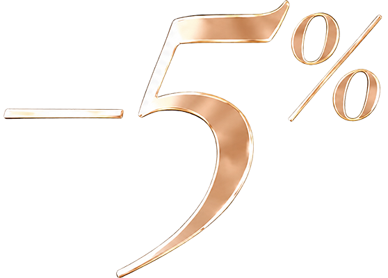 −5%